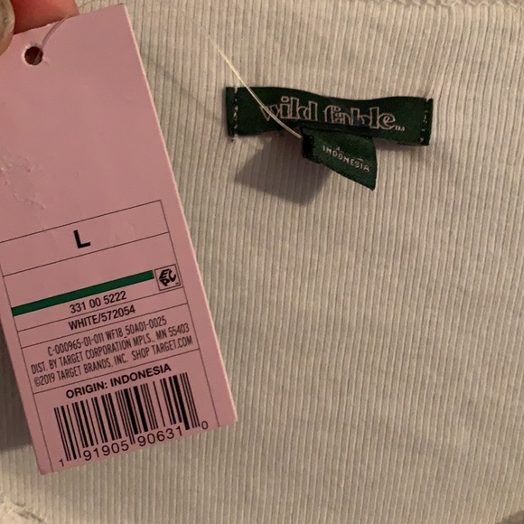 White lace trip top - Picture 3 of 3